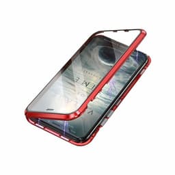 Samsung Galaxy S10 skal med skärmskydd Röd