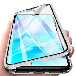 Huawei P30 Lite skal med skärmskydd Silver