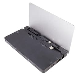 8000mAh Powerbank ja langaton 2in1-laturi - musta