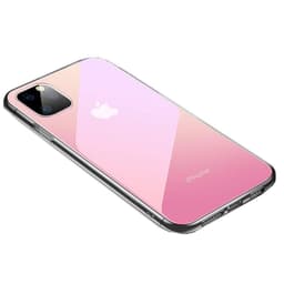 IPhone 11 Pron suojus - läpinäkyvä / vaaleanpunainen