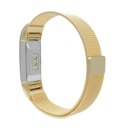 Fitbit Charge 2 armband milanesisk loop Guld (L)