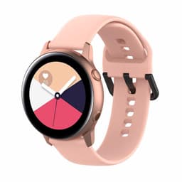 Rannekoru Samsung Galaxy Watch 42mm - vaaleanpunainen (L)
