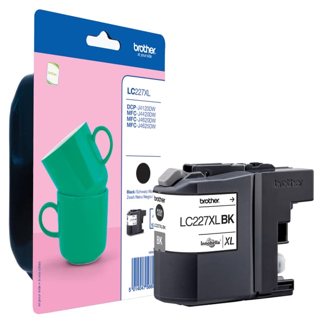 Brother blekkpatron LC-227XLBK Sort (ekstra stor)