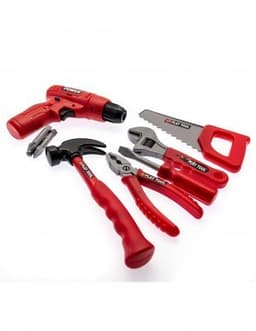 Verktygsset med bälte, verktyg & fungerande skruvdragare