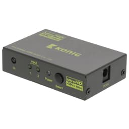 König 2-porttinen Ultra HD HDMI kytkin