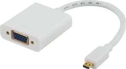 Qnect micro HDMI - VGA adapter (0.2m)
