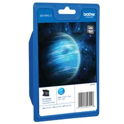 Brother blekkpatron LC1280XLC ekstra stor Cyan