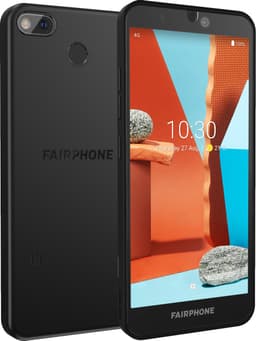Fairphone 3 Plus älypuhelin (musta)