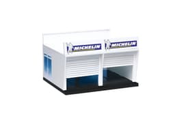Carrera Pit garage til to biler
