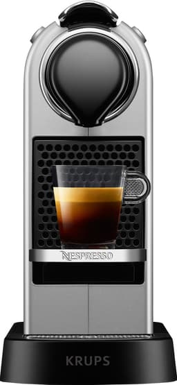 NESPRESSOCitiZ kaffemaskine fra Krups, Silver