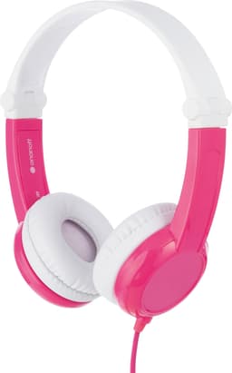BuddyPhones Connect on-ear høretelefoner (pink)