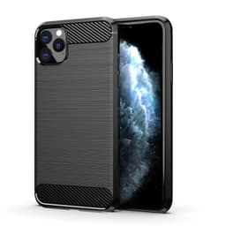 SKALO iPhone 11 Pro Armor Carbon Stöttåligt TPU-skal - Svart