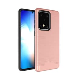 Samsung S20 ULTRA | Armor skal | Korthållare - Rosa