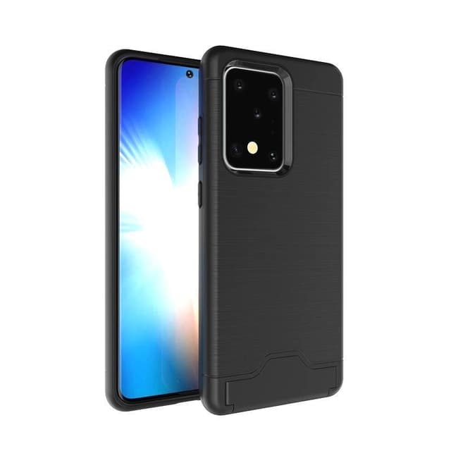 Samsung S20 ULTRA | Armor skal | Korthållare - Svart