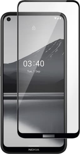 Panzer Full-Fit Nokia 3.4/5.4 skärmskydd (svart)