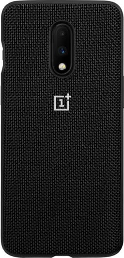 OnePlus 7 bumper-cover i nylon (sort)