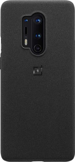 OnePlus 8 Pro sandstone beskyttende cover (sort)