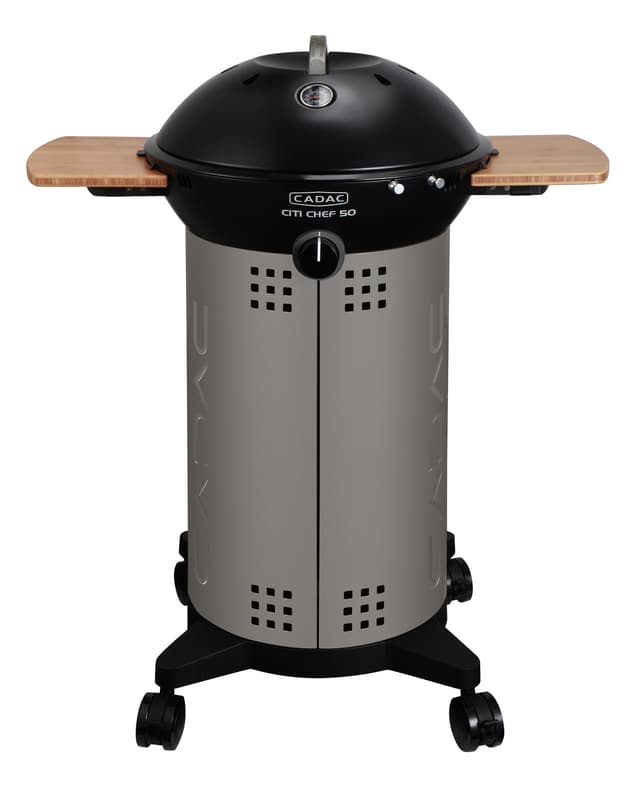 Gassgrill Ø49 - Silver søyle "Citi Chef"