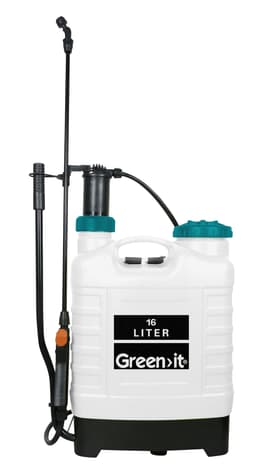 Rygsprøjte med pumpe, 16 liter