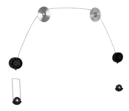 TV-hållare wire 13-70" 50 kg.