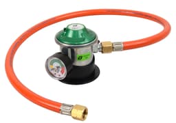 Gassregulator inkludert sikkerhetsmanometer 1,1 m DK