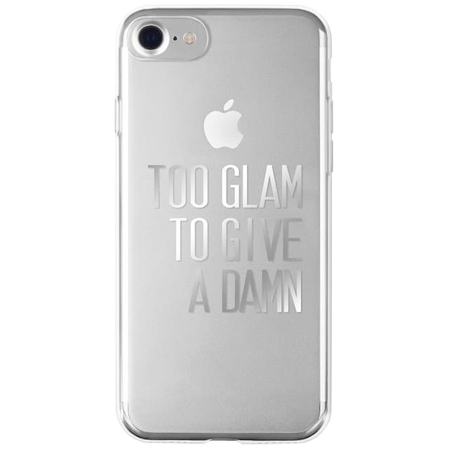 La Vie iPhone 6/7/8/SE Gen. 2 mykt deksel (too glam-tekst)