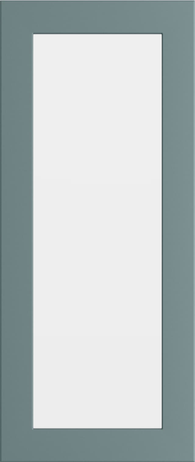 Epoq Trend Petrol glass skapdør til kjøkken 30x70 cm