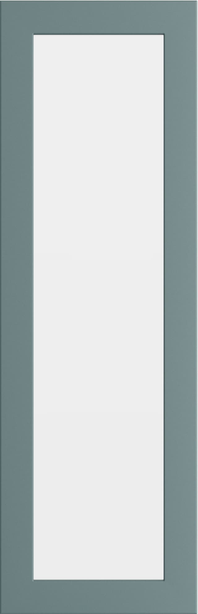 Epoq Trend Petrol glass skapdør til kjøkken 30x92 cm