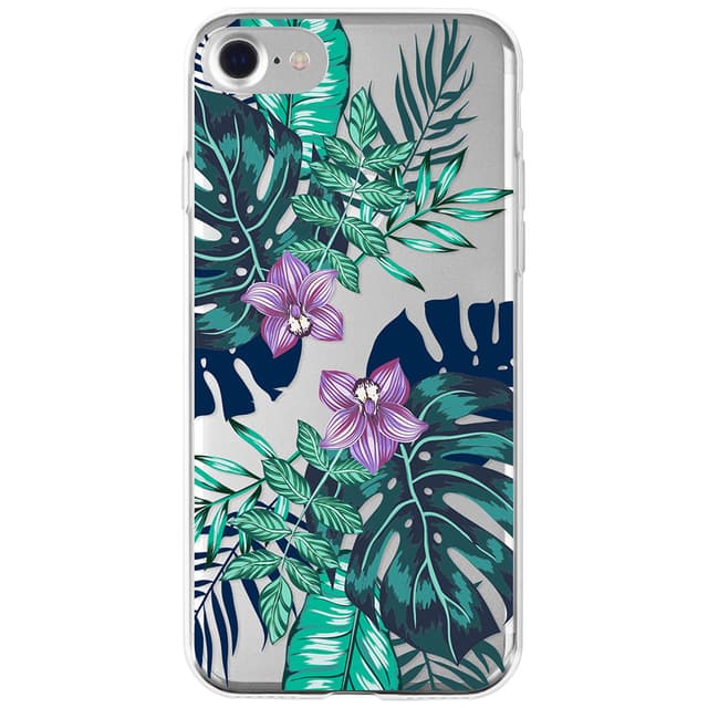 La Vie iPhone 6/7/8/SE Gen. 2 mykt deksel (eksotiske blomster)