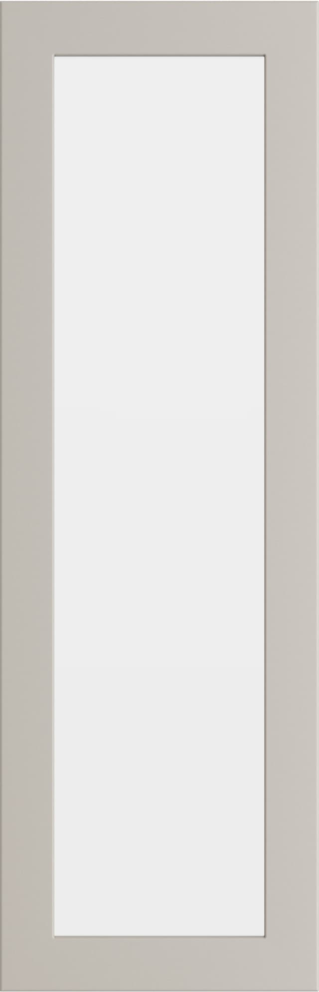 Epoq Trend Greige lasinen kaapinovi keittiöön 30x92 cm