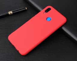 Huawei P Smart 2019 Ultratunn Silikonskal - Röd