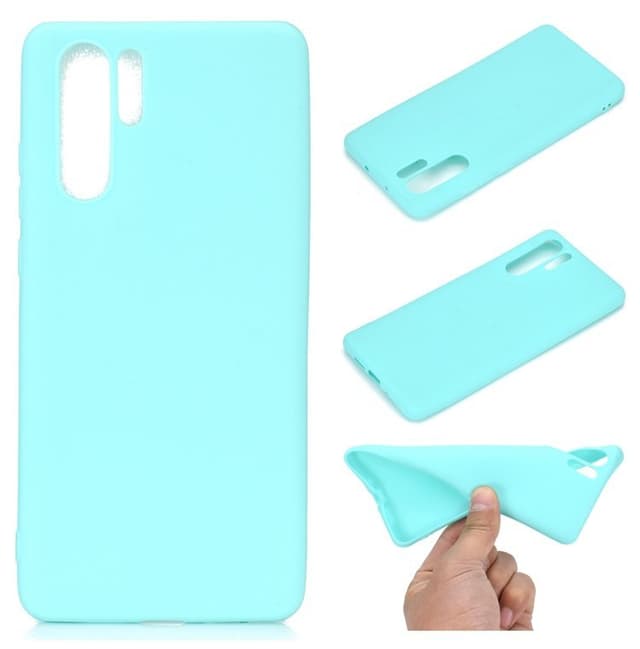 Samsung Note 10 PLUS Ultratunn Silikonskal - Turkos