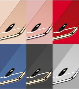 Design skal 3 i 1 guldkant till Samsung Galaxy J5 2017 - Svart