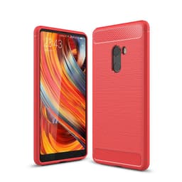 Stöttåligt Armor Carbon TPU-skal Xiaomi Mi Mix 2 - Röd