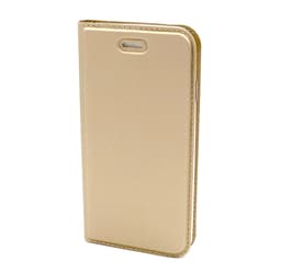 SKALO Samsung S9 Plånboksfodral Ultratunn design - Guld