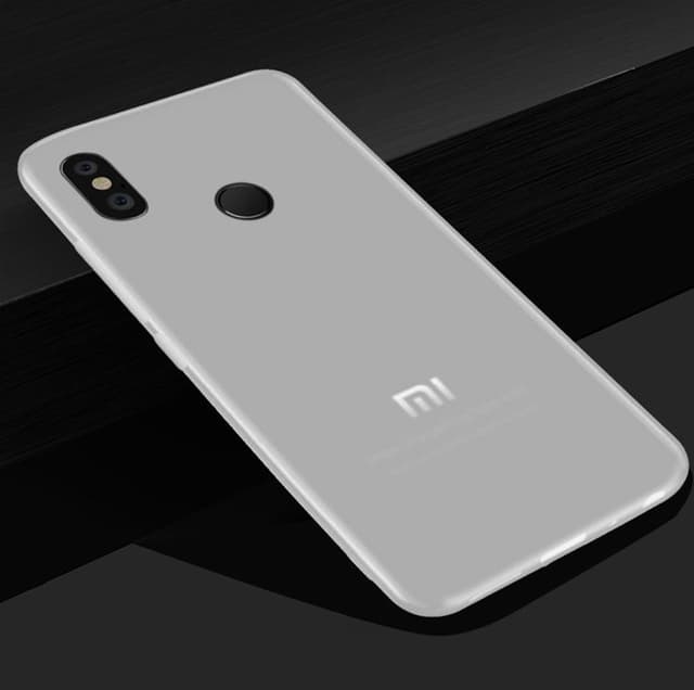 Xiaomi Mi A2 Lite Ultratunn Silikonskal - Vit