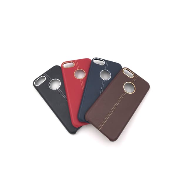 Detaljrikt skal till iPhone 6/6S Retro känsla - Svart