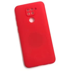 Xiaomi Redmi Note 9 Ultratunn Silikonskal - Röd