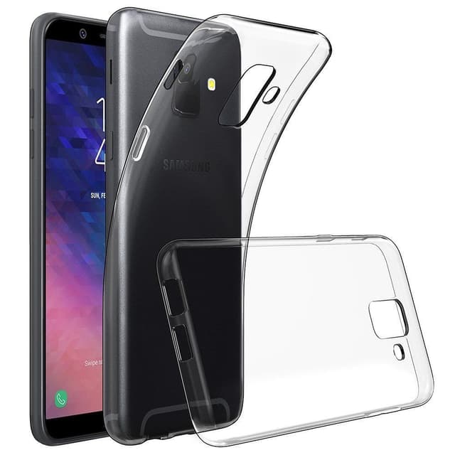 Transparent Silikon TPU-Skal till Samsung A6 PLUS 2018