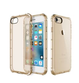 Extra tåligt silikonskal iPhone 7 - Guld