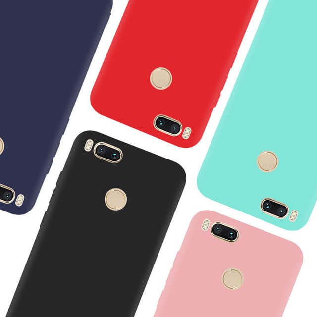 Xiaomi Mi A1 Ultratunn Silikonskal - Turkos