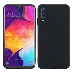 SKALO Samsung A70 Ultraohut TPU-kuori - Musta