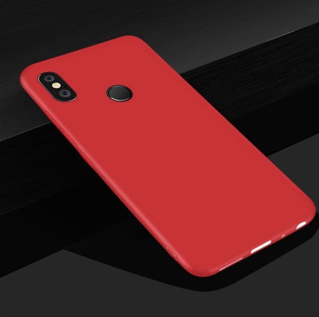 Xiaomi Mi A2 Lite Ultratunn Silikonskal - Röd