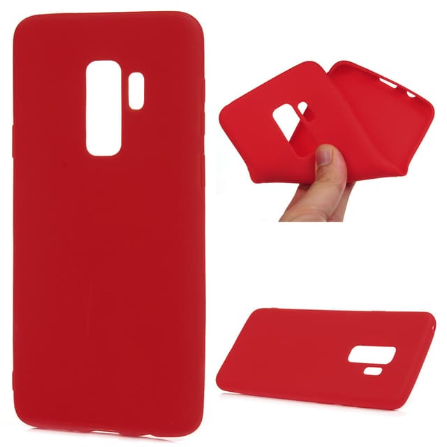 SKALO Samsung S9 Ultraohut TPU-kuori - Punainen