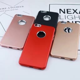 iPhone 7/8 | TPU-Skal Metallknappar - Svart