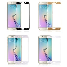 Heltäckande Härdat Glas till Samsung S7 Edge - Vit
