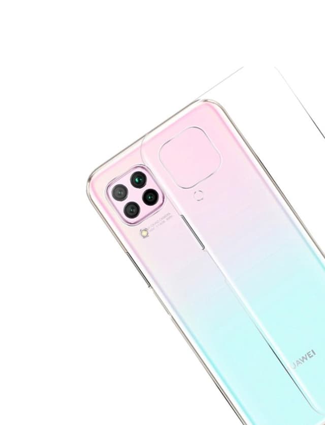 Transparent Silikon TPU-Skal till Huawei P40 Lite