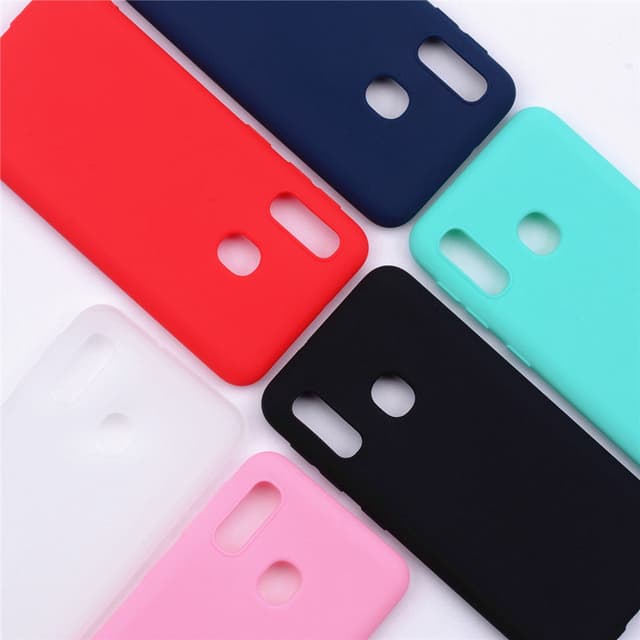 SKALO Samsung A20e Ultratunn TPU-Skal - Svart