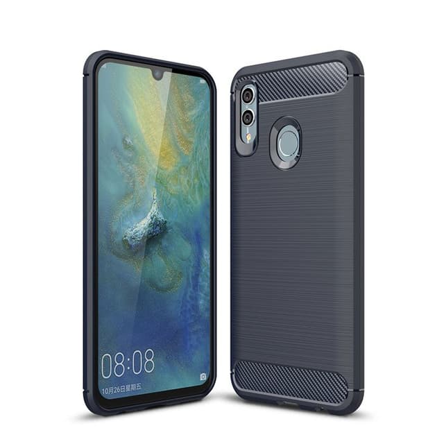 Stöttåligt Armor Carbon TPU-skal Huawei P Smart 2019 - Blå