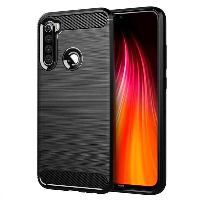 Stöttåligt Armor Carbon TPU-skal Xiaomi Redmi Note 8T - Svart